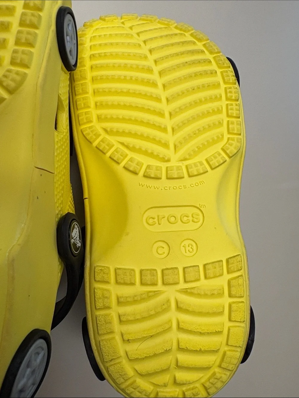 CROCS bright yellow